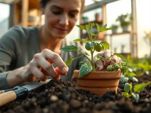 Elegancki biały namiot eventowy ustawiony w zielonym ogrodzie, przygotowany na przyjęcie dla gości.
